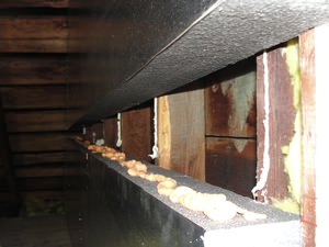 An effective attic insulation system in a Clinton Corners home